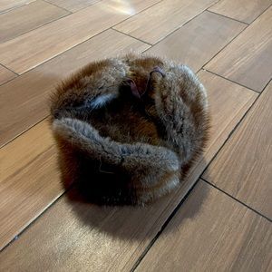 real mink soviet union hat